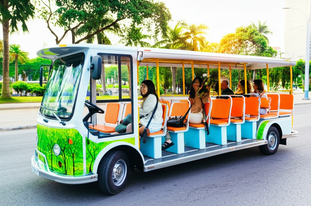 Electric Sightseeing Vehicle